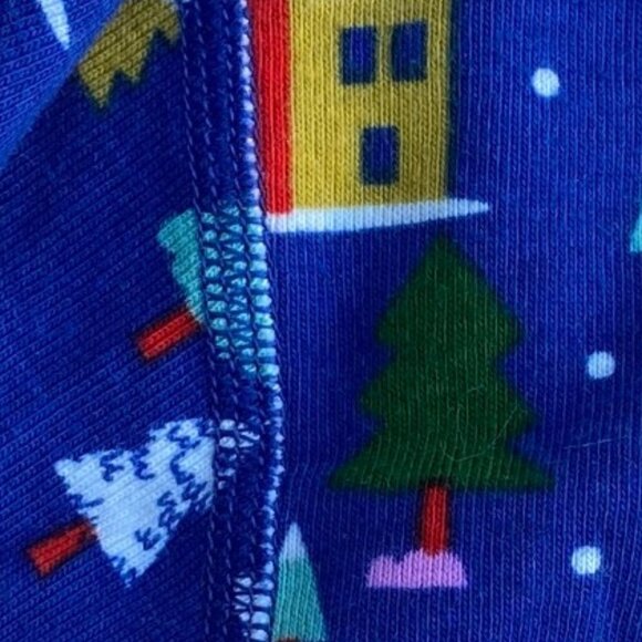 Hanna Andersson Hygge House Long John Organic Cotton Pajama Set Wm Sz S Holiday - Picture 3 of 14